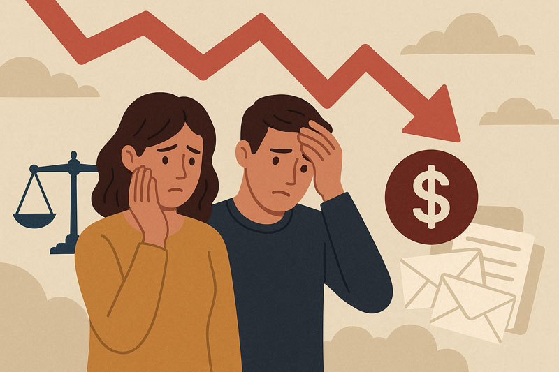 Alabama and Mississippi Families Facing Debt