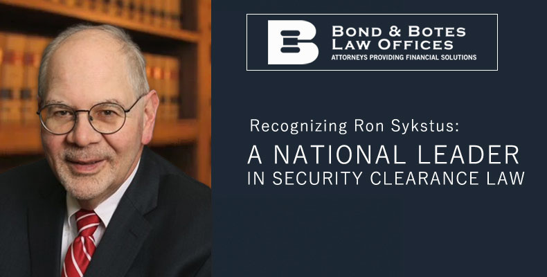 Recognizing Ron Sykstus