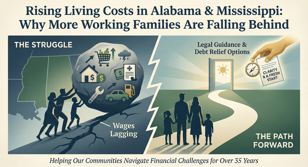 Rising Living Costs in Alabama & Mississippi